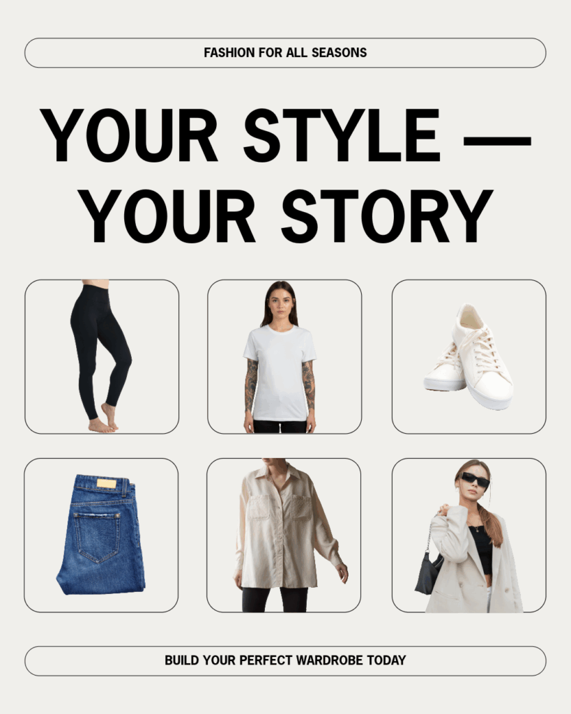 capsule wardrobe essentials examples on graph