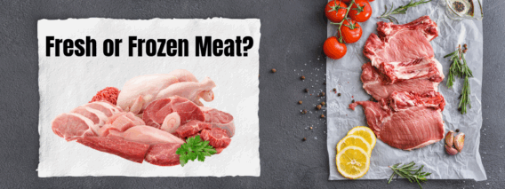 fresh or frozen meat article