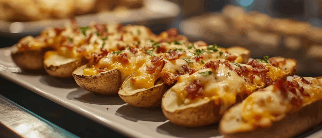 family meal planning to save money with budget friendly with baked potatoes